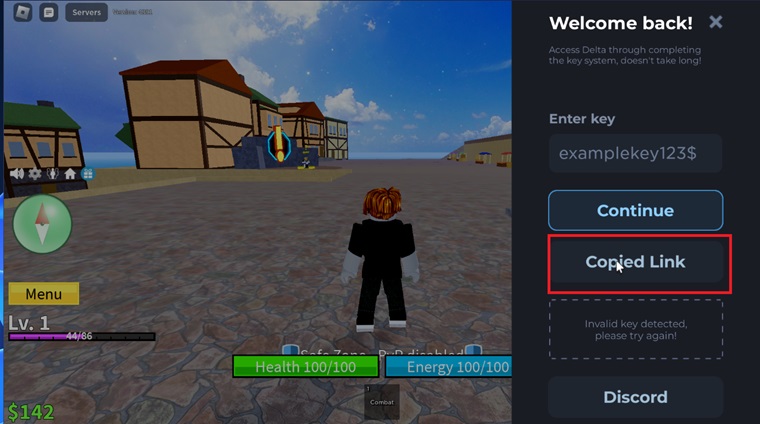 Obtener la clave de Delta Executor